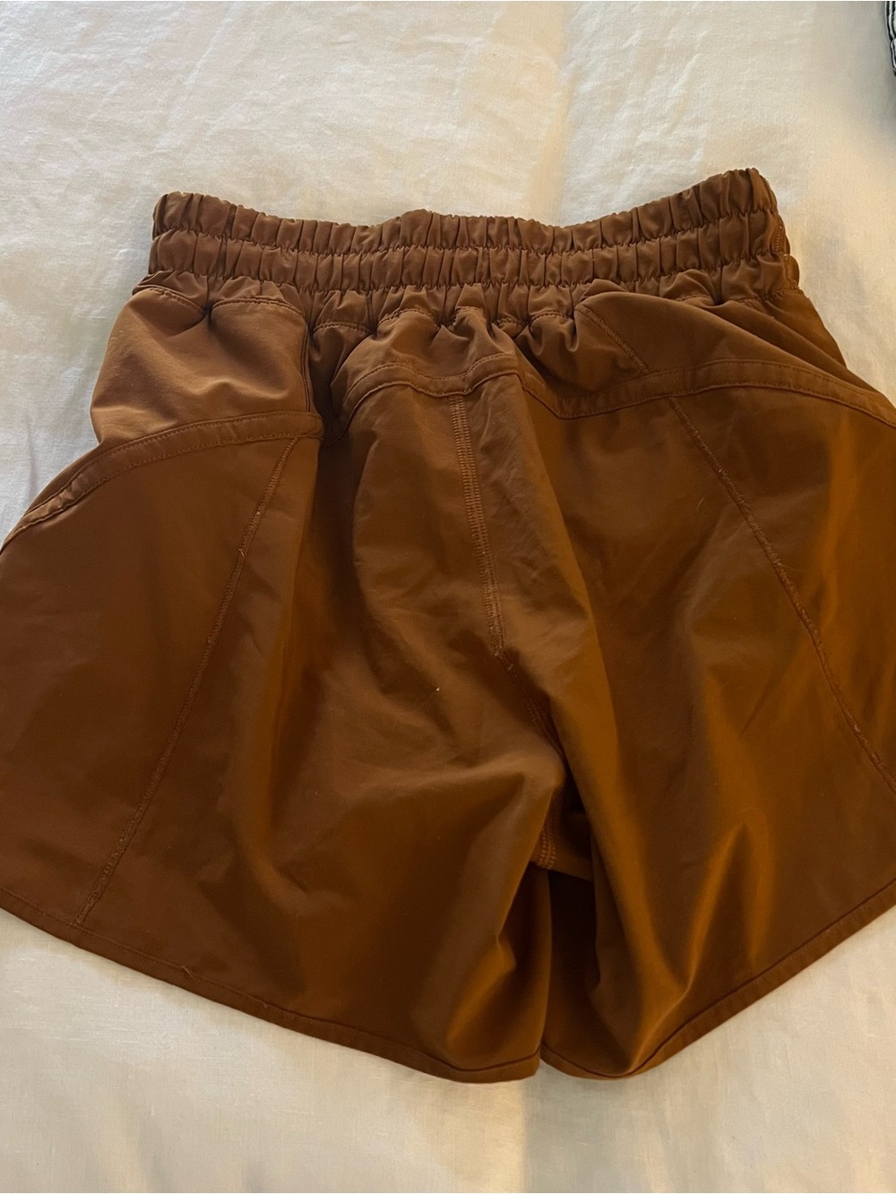 lululemon athletica Women’s Ochre Athletic Run Short - Picture 4 of 4